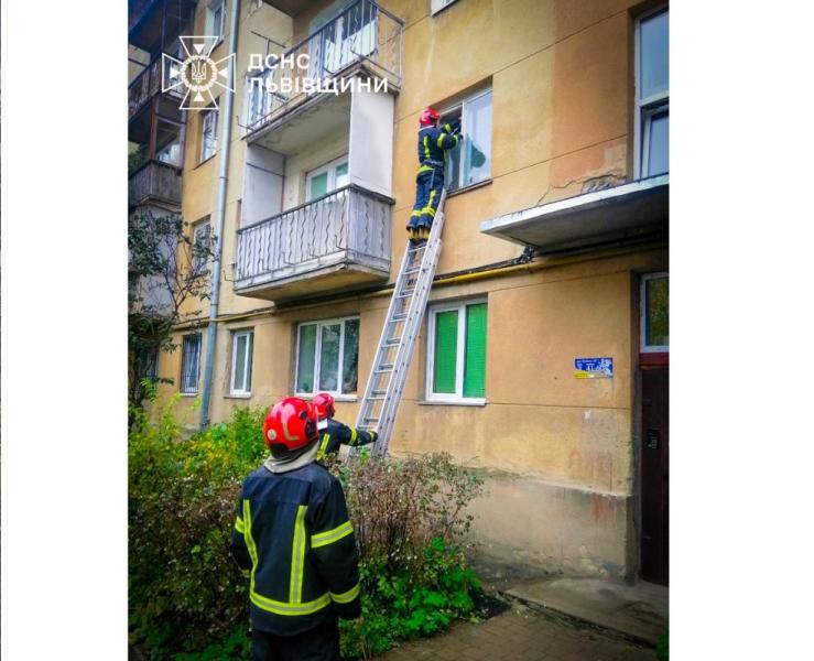 У Львові працівники служби порятунку визволили 67-річну жінку з її оселі, оскільки вона потребувала термінової допомоги.