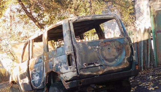 В окупованій Донеччині партизани знищили військовий автомобіль російських сил, що містив важливі документи.