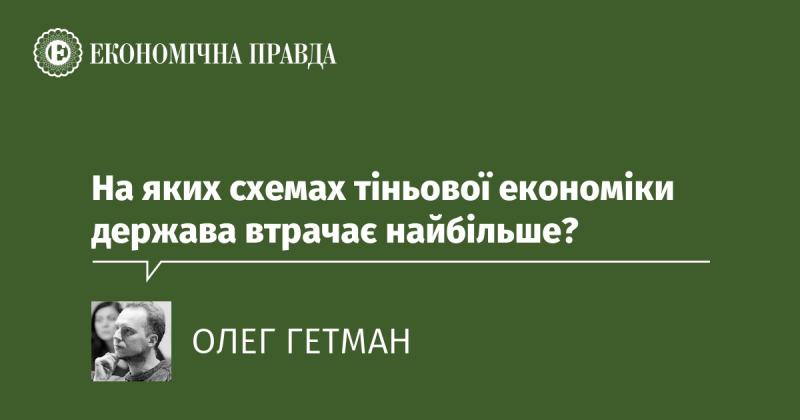 Які механізми тіньової економіки є найбільш витратними для держави?